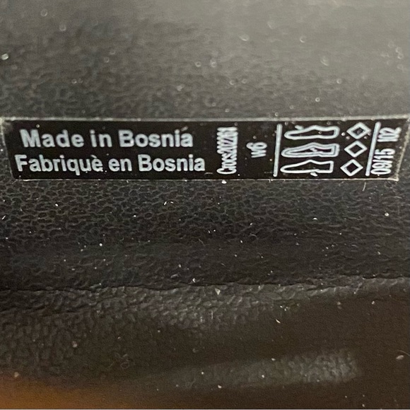 Womens 6 Crocs Gianna Silver Disc Flats Black SEF1218 - Picture 8 of 8